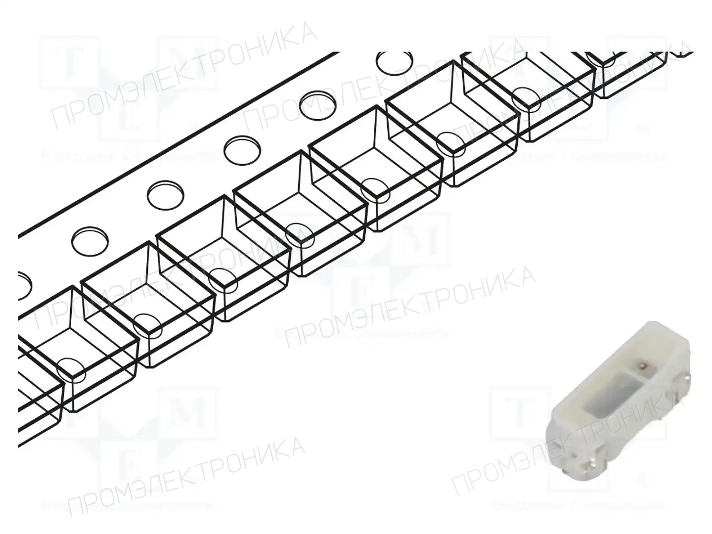 LUCKYLIGHT V312V-4R — Светодиоды SMD цветные