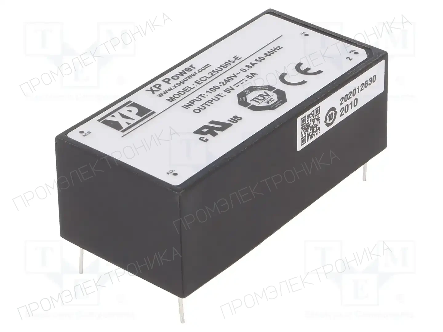 XP POWER ECL25US05-E — Преобразователи AC/DC для PCB