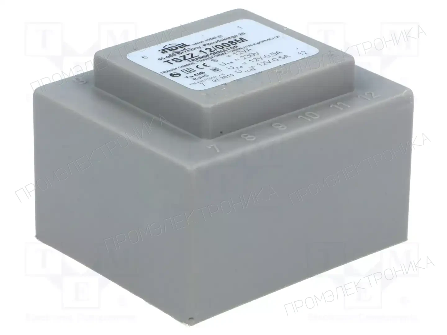 INDEL TSZZ12/008M — Трансформаторы PCB