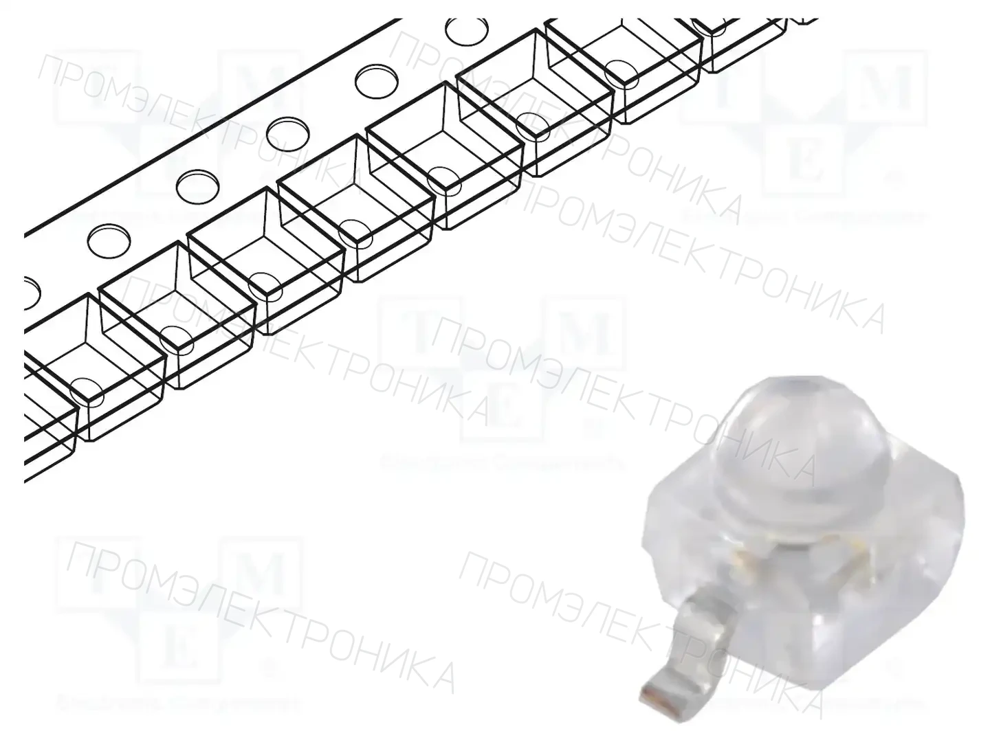 VISHAY VLDB1232G-08 — Светодиоды SMD цветные