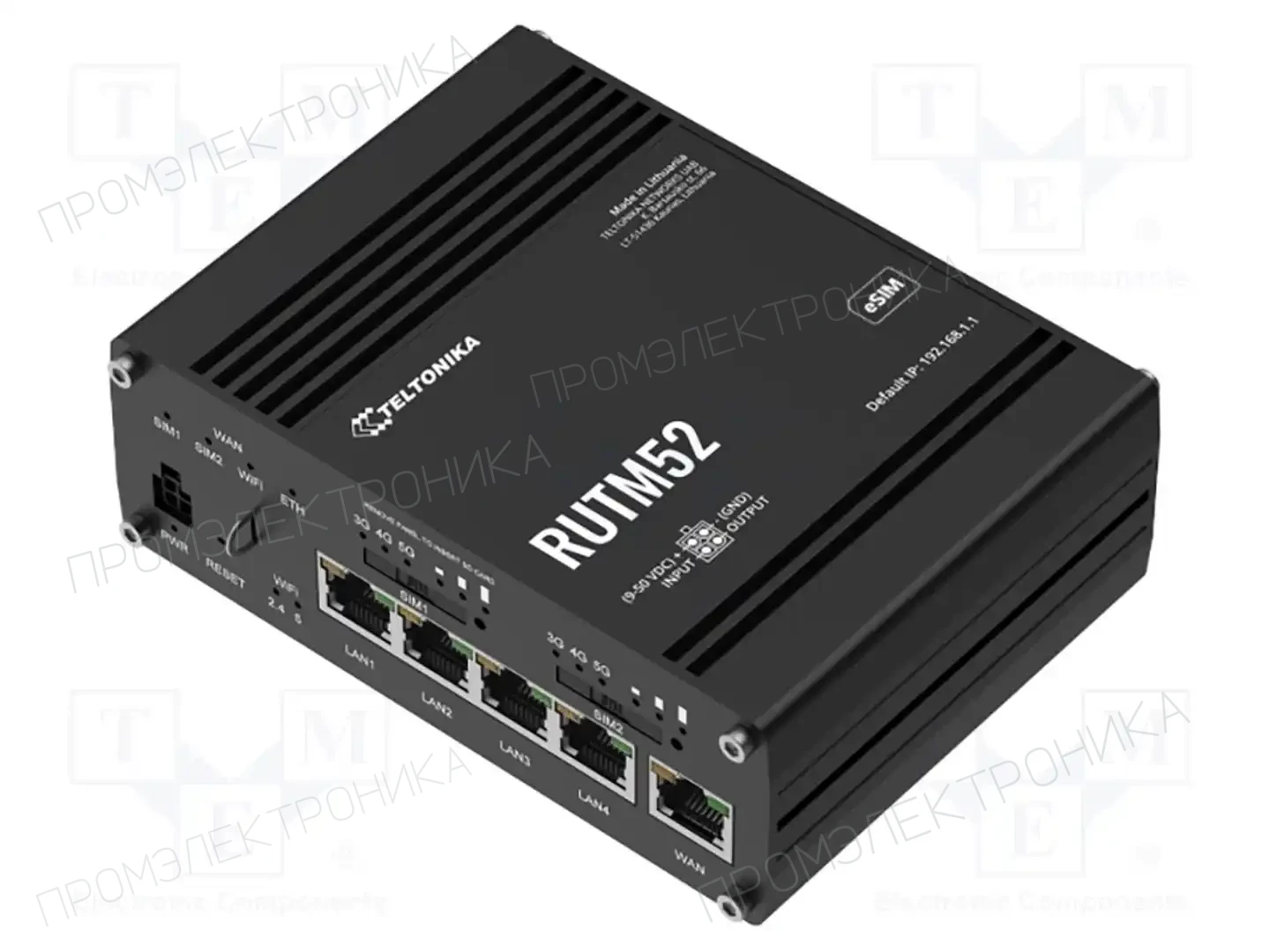 TELTONIKA RUTM5210B000 — Модули M2M (GPRS/LTE/5G)