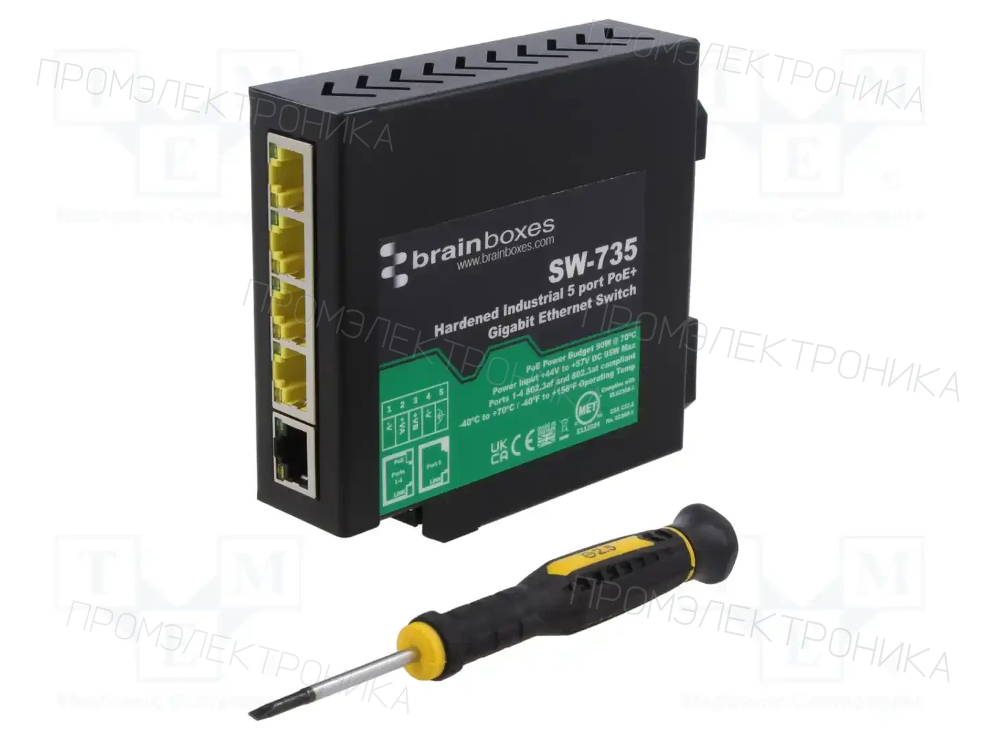 BRAINBOXES SW-735 — Промышленные сети