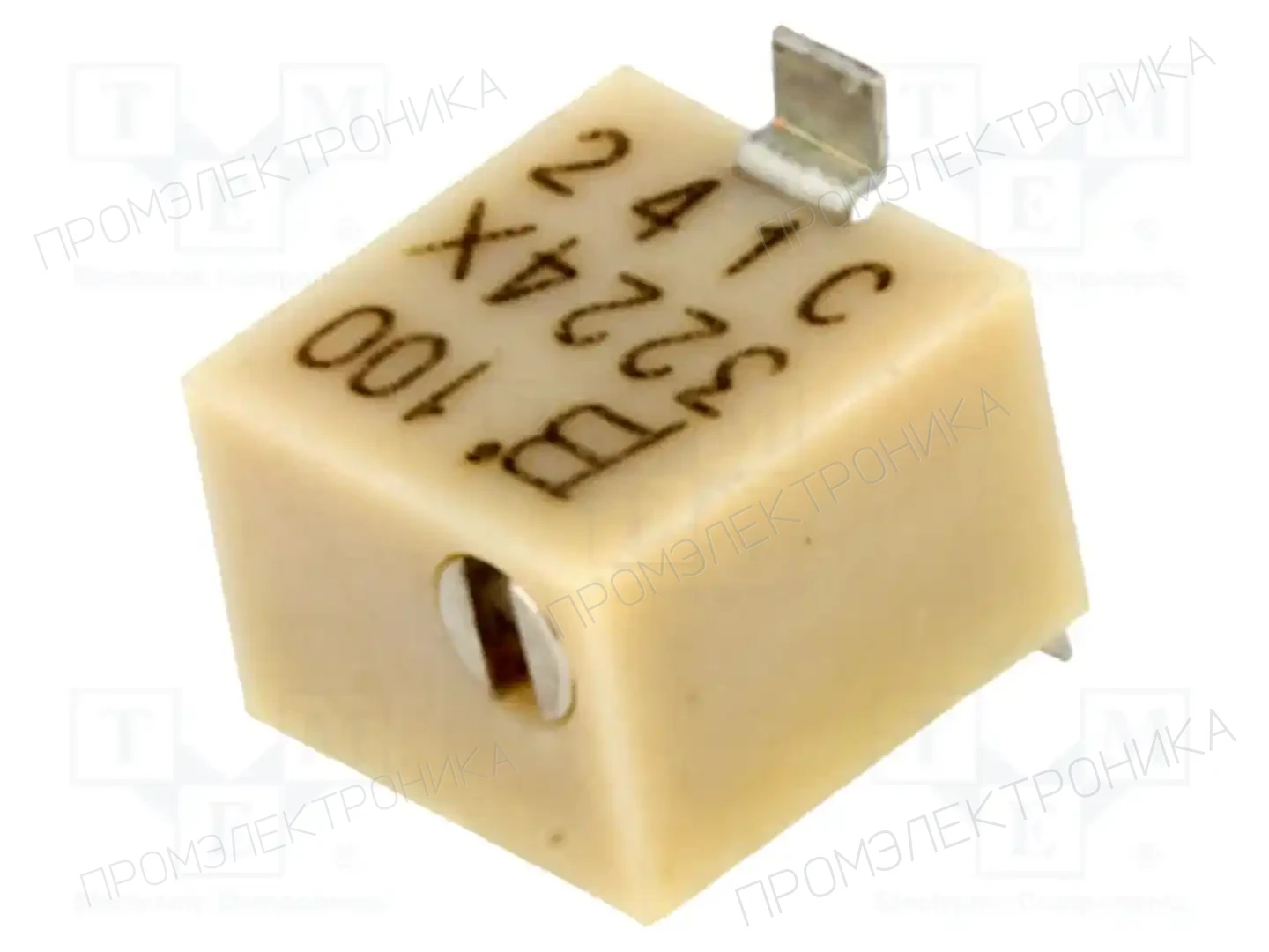 BOURNS 3224X-1-100E — Потенциометры SMD многооборотные