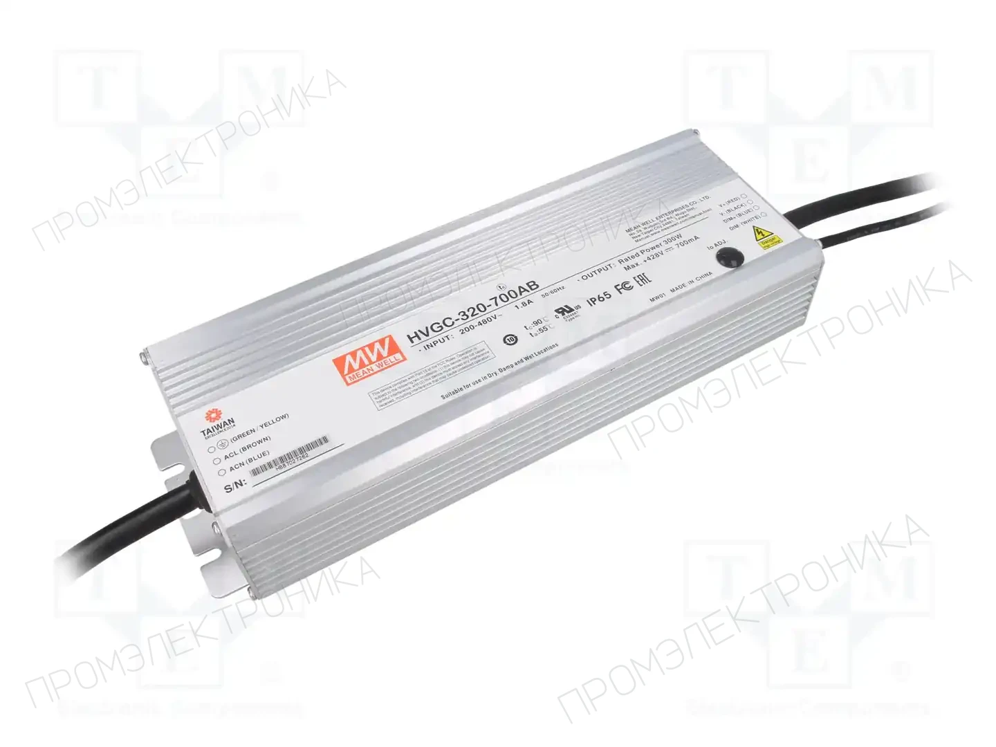 MEAN WELL HVGC-320-700AB — Блоки питания для LED