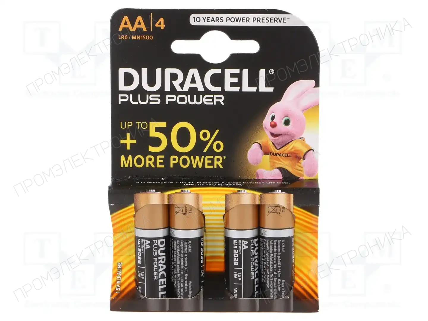 DURACELL LR6 AA PLUS POWER K4 — Батареи