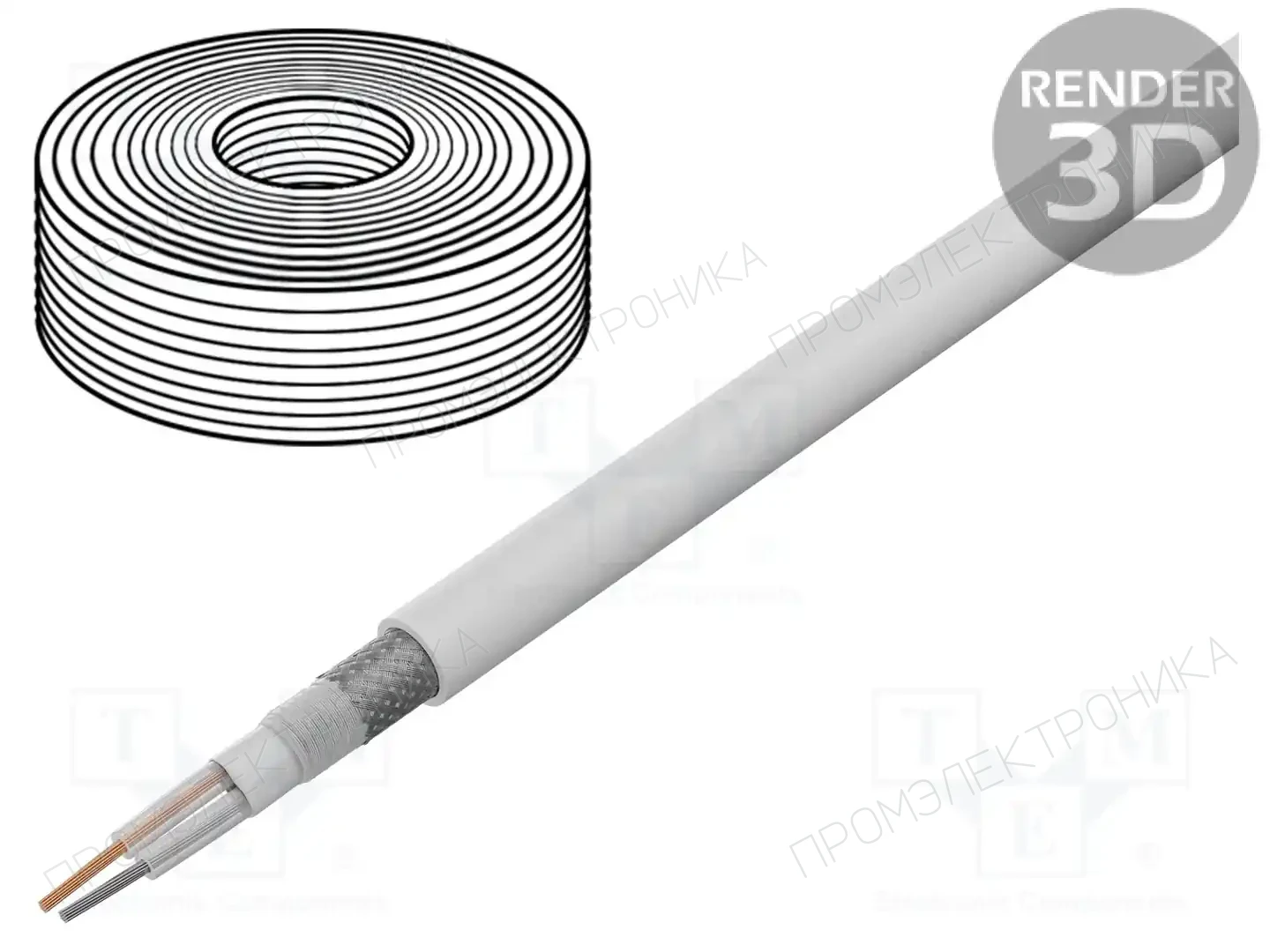 TASKER C128 WHITE — Провода микрофонные