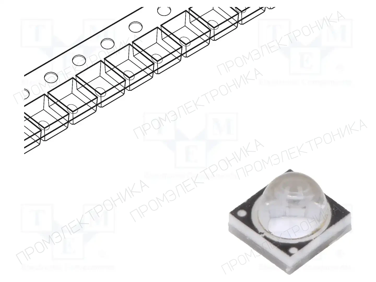 ProLight Opto PB2D-3JLA-GS — Светодиоды УФ