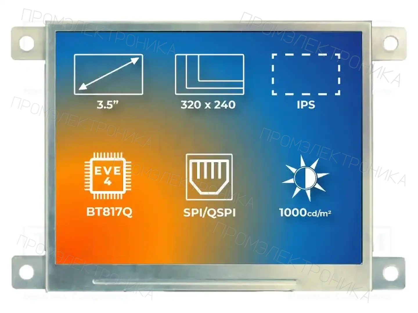 Riverdi SM-RVT35HHBFWN00 — Интеллигентные дисплеи