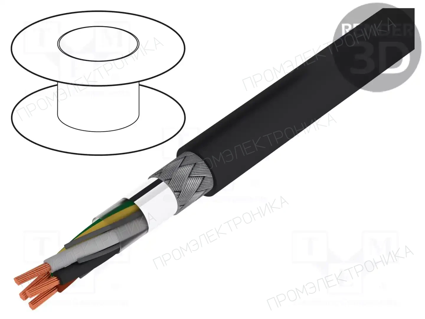 BITNER IP2621 — Провода питания