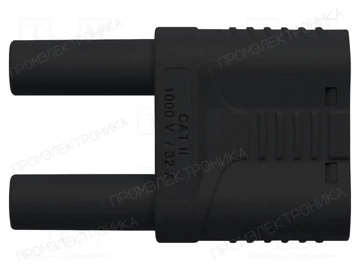 SCHÜTZINGER SKURZ 6100 / 19-4 IG 2MB NI / SW — Вилки банановые 4мм