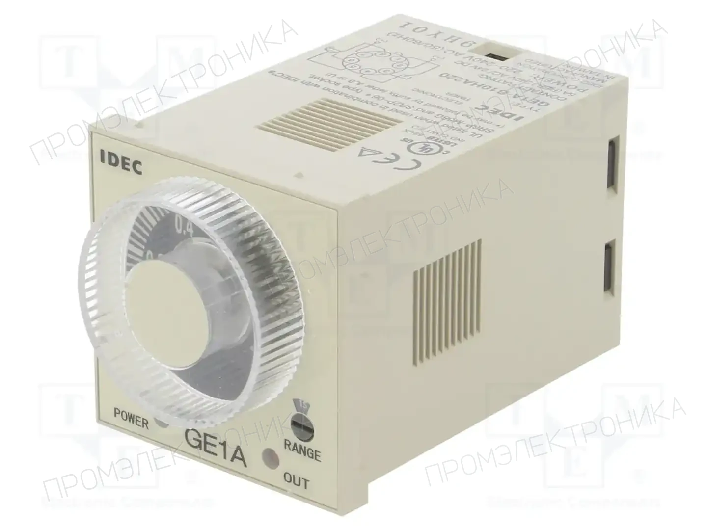 IDEC GE1A-B10HA220 — Временные аналоговые реле