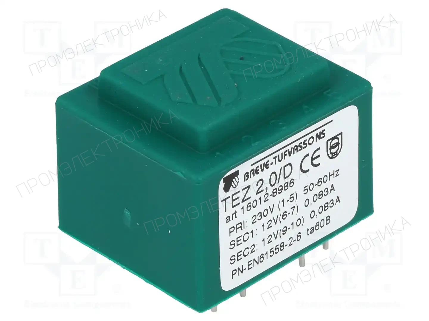 BREVE TUFVASSONS 16012-8986 — Трансформаторы PCB