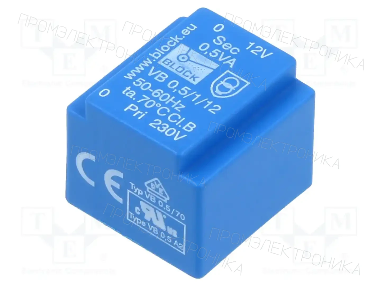 BLOCK VB 0,5/1/12 — Трансформаторы PCB