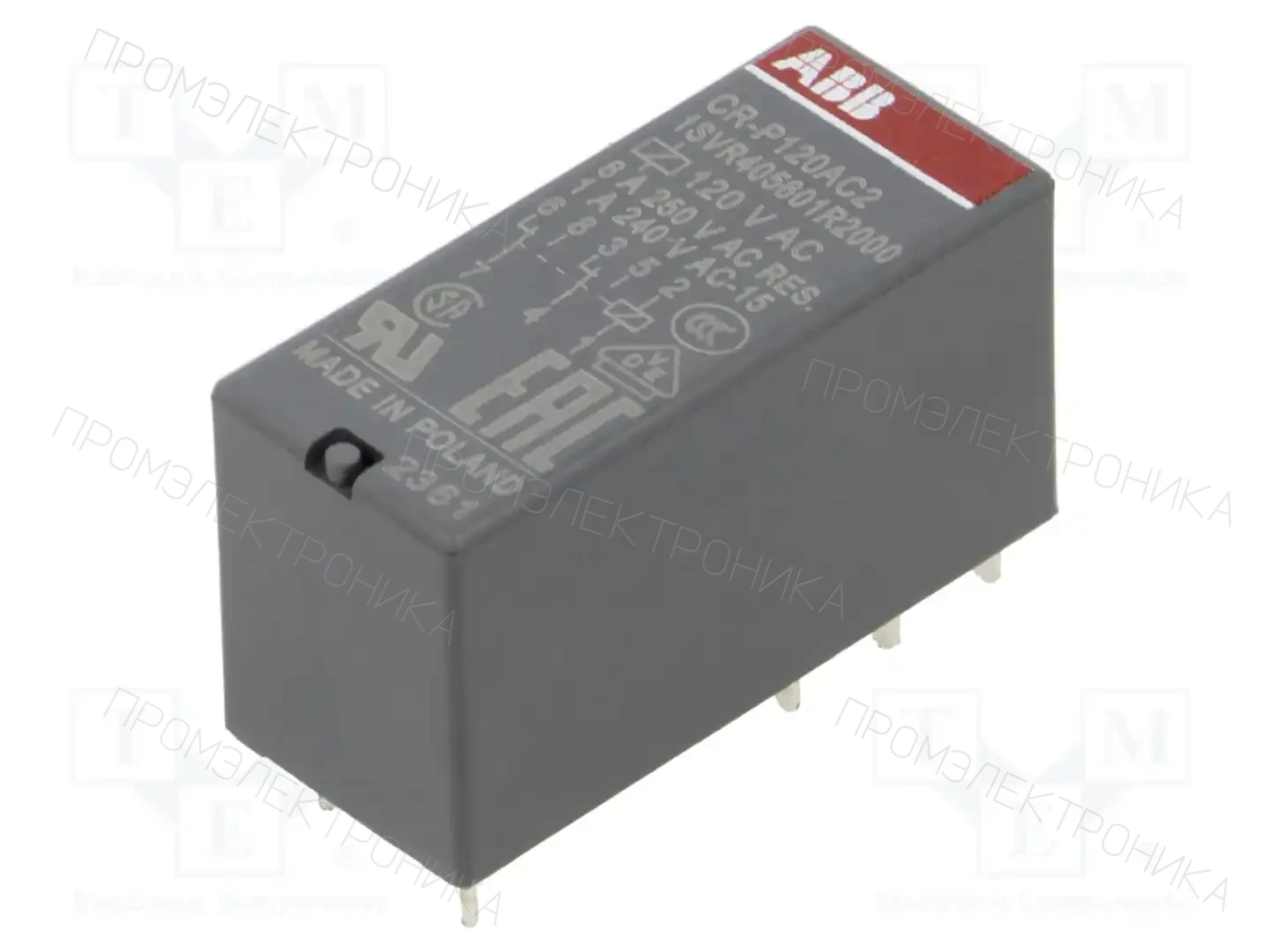 ABB 1SVR405601R2000 — Реле электромагн. миниатюрные