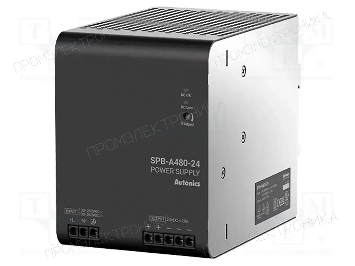 AUTONICS SPB-A480-24 — Блоки питания на DIN-рейку