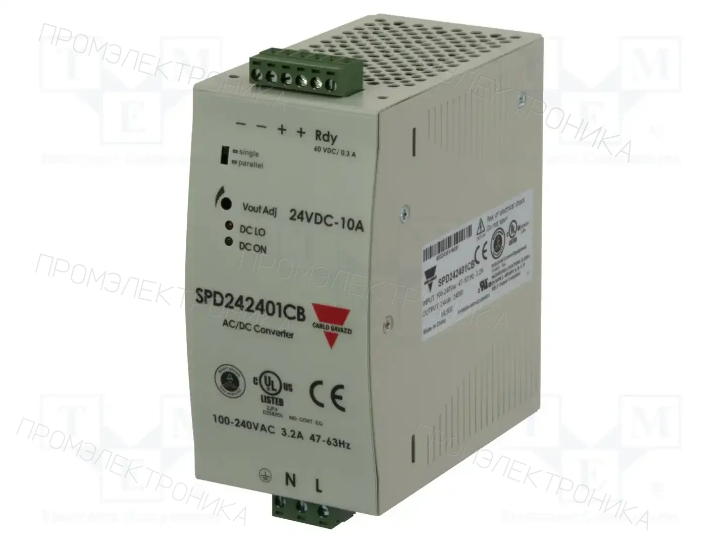 CARLO GAVAZZI SPD122401CB — Блоки питания на DIN-рейку