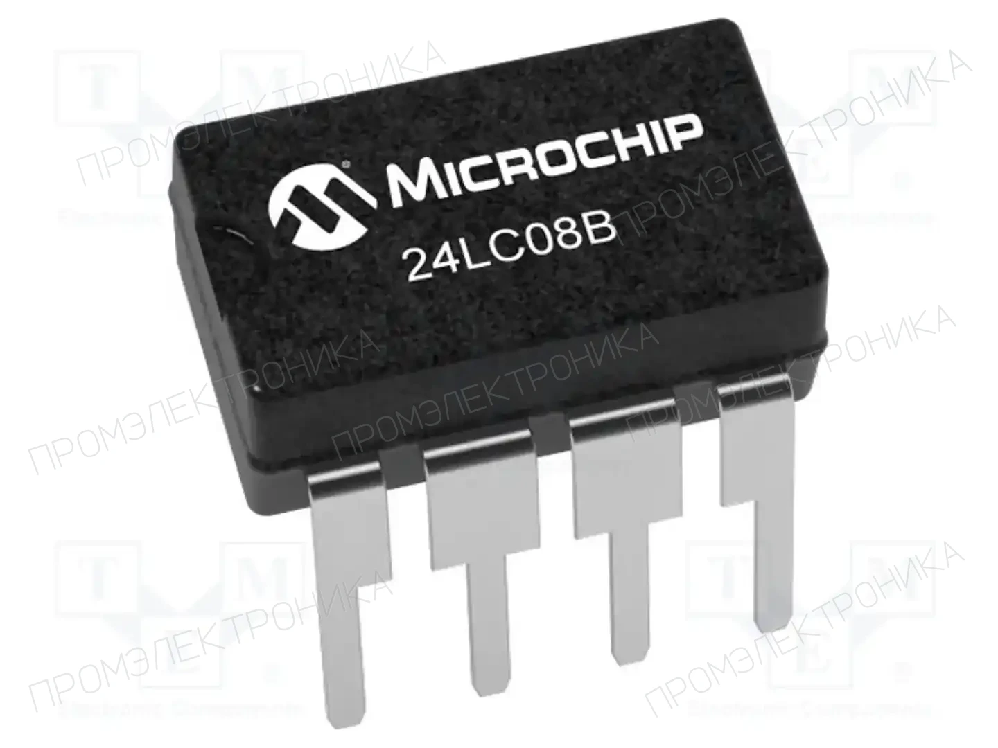 Microchip Technology 24LC08B-E/P — Памяти EEPROM последовательные