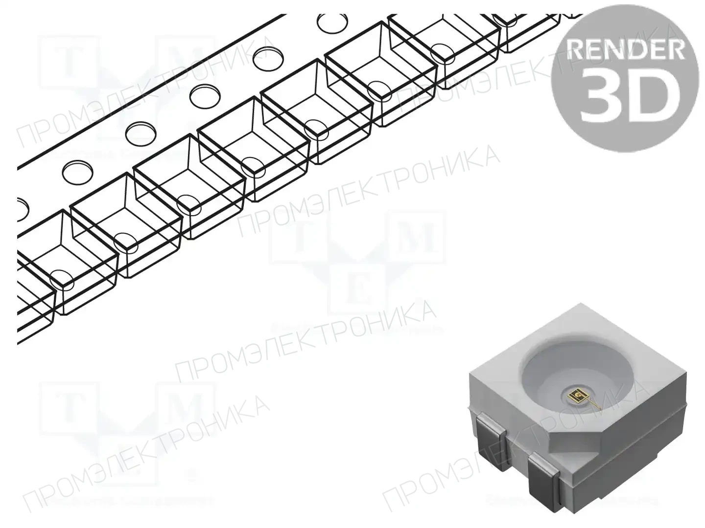 ams OSRAM SFH 4250 — Инфракрасные LEDы