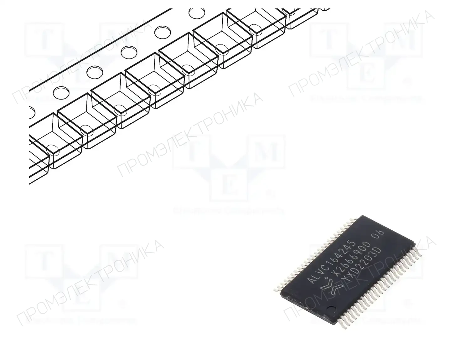 NEXPERIA 74ALVC164245DGG,118 — Логические конверторы