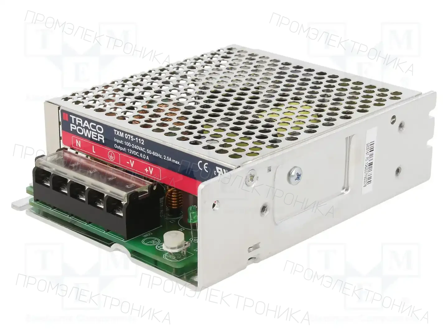 TRACO POWER TXM 075-112 — Блоки питания для встраивания