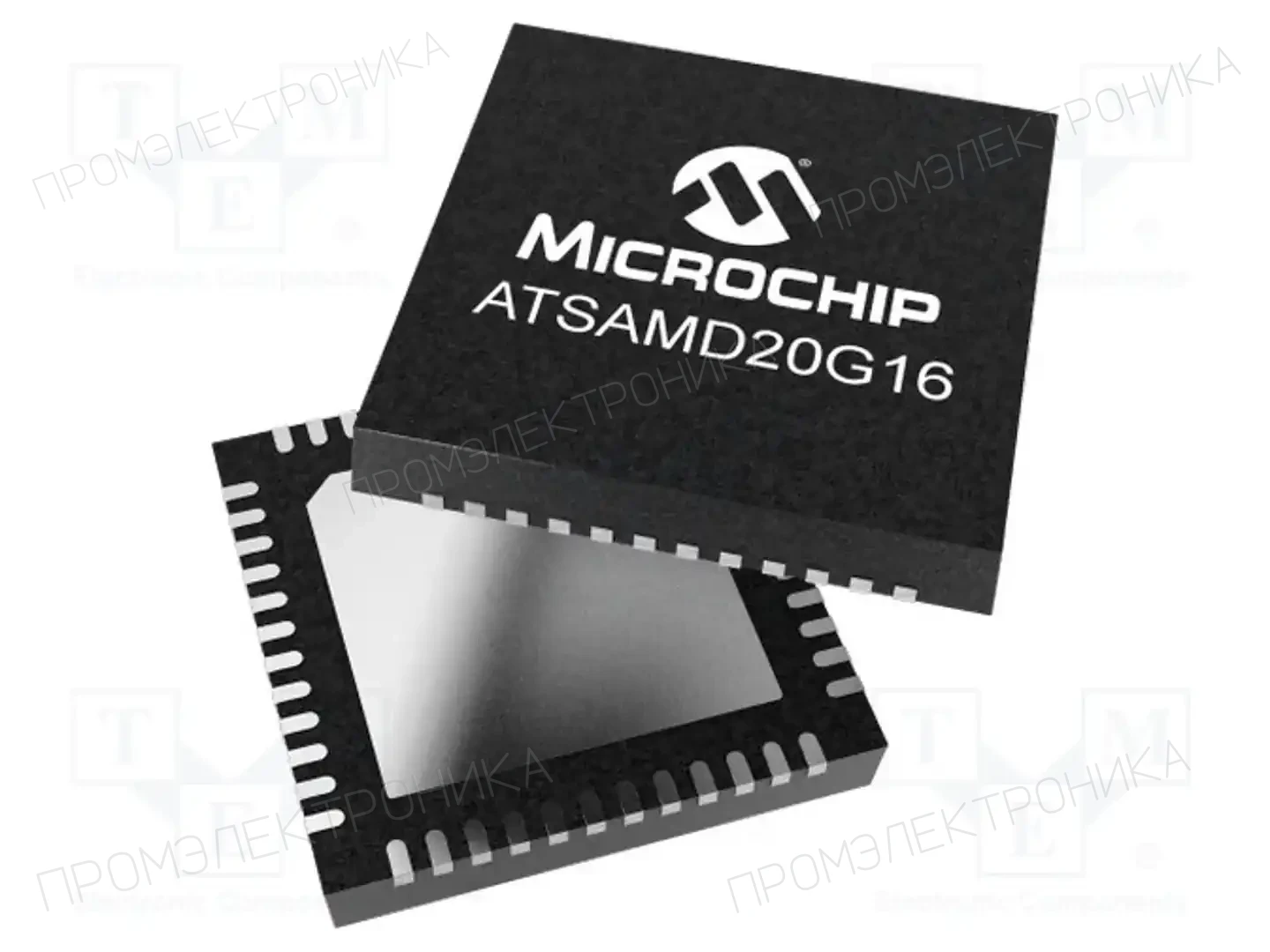 Microchip Technology ATSAMD20G16B-MNT — Линейка ARM 32-bit