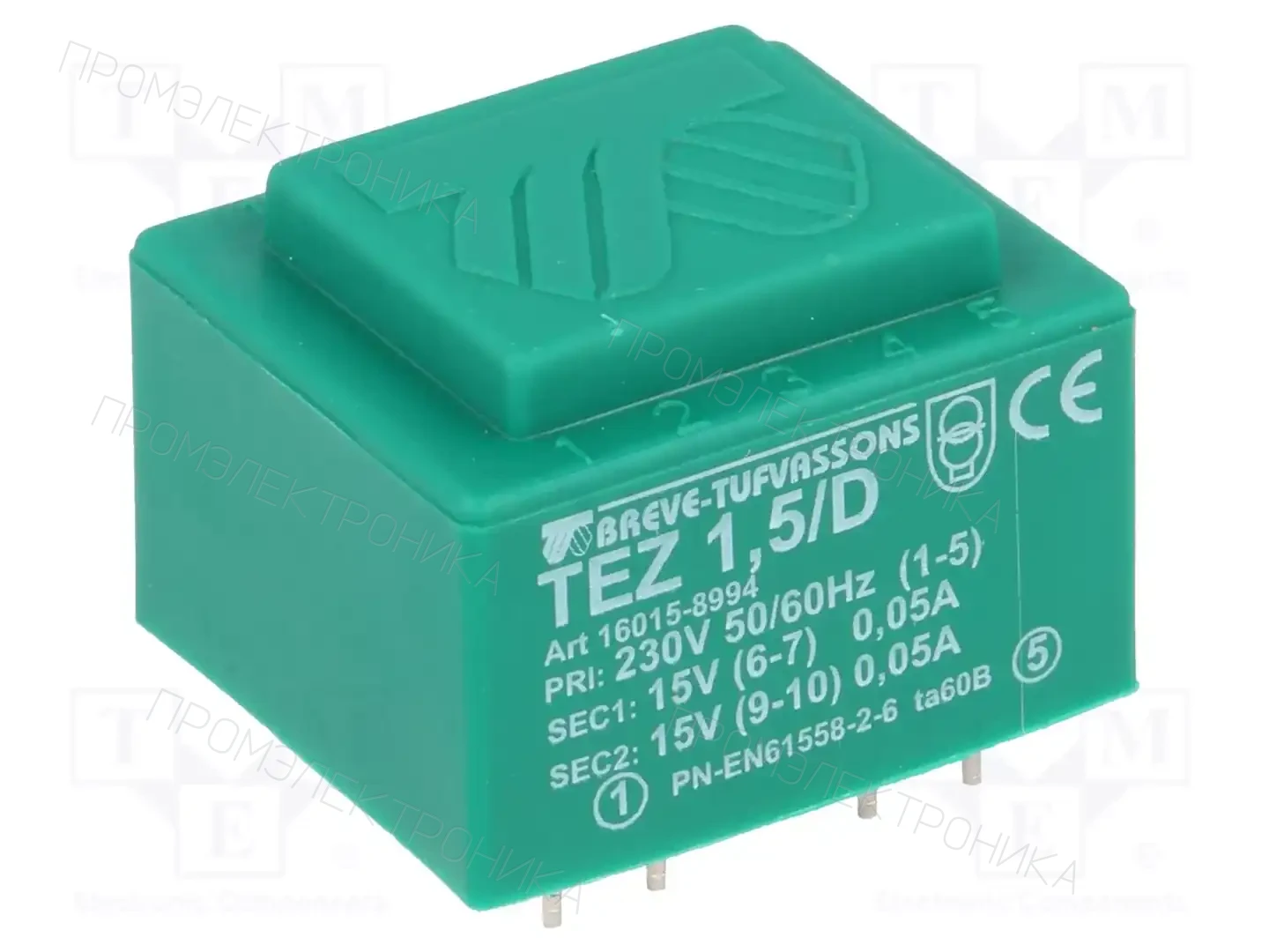 BREVE TUFVASSONS 16015-8994 — Трансформаторы PCB