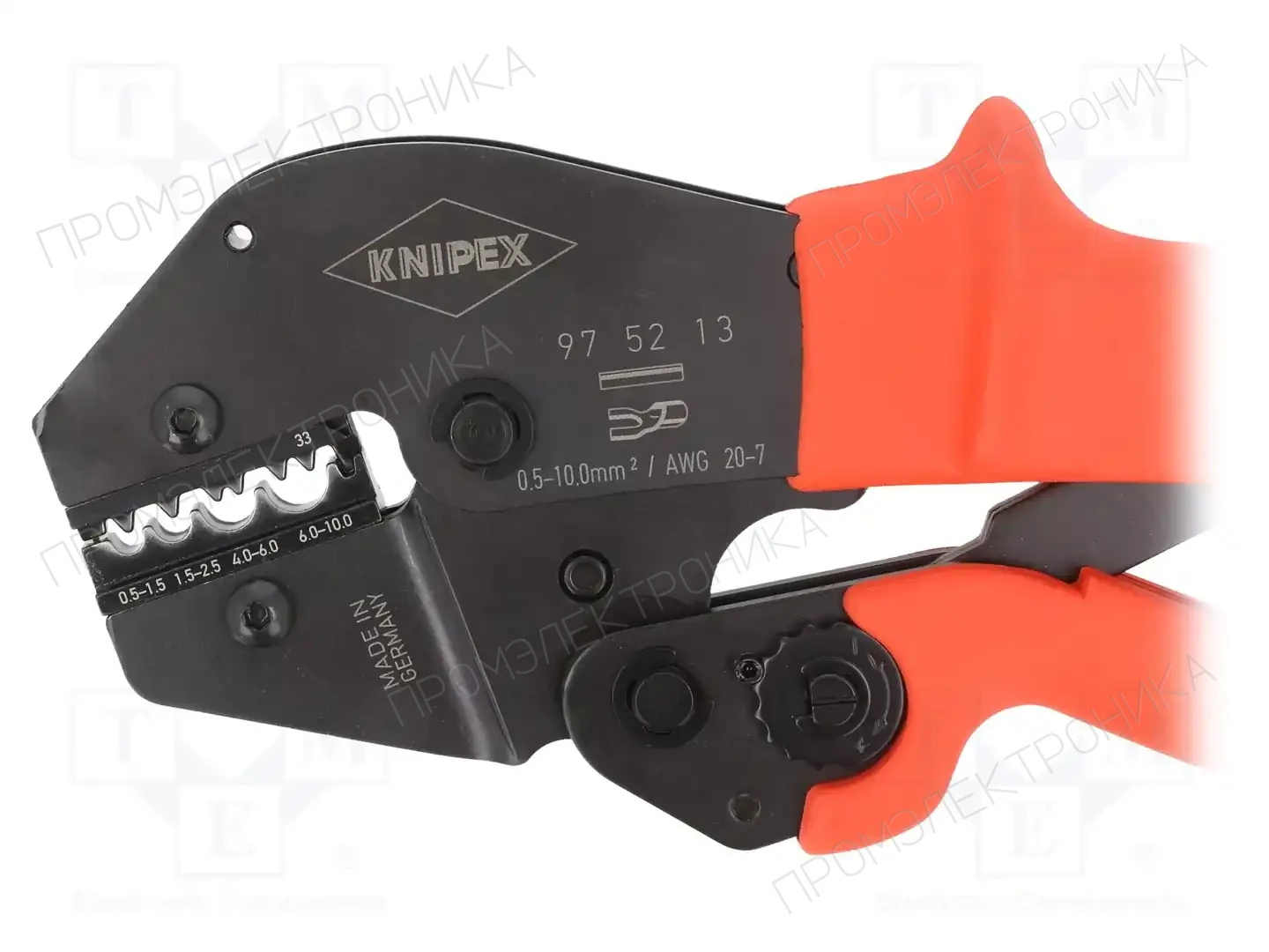 KNIPEX 97 52 13 — Зажимные уст-ва кабельных наконечников