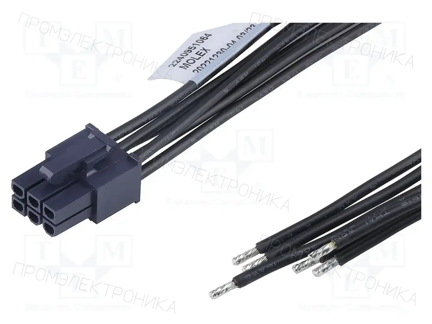 MOLEX 224095-1063 — Разъeмы сигнальные растр 4,20мм