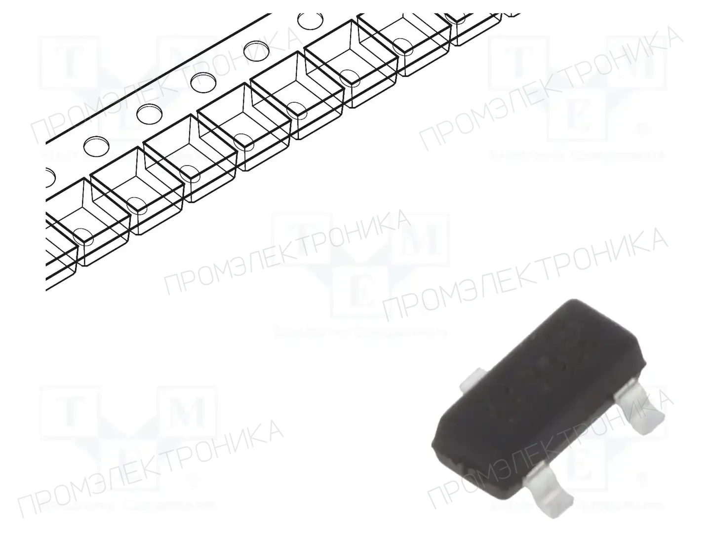 STMicroelectronics ESDCAN06-2BLY — Диоды защитные - сборки