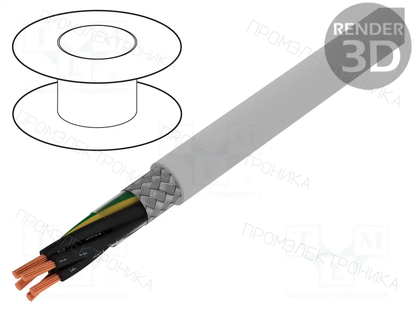 LAPP 1136005 — Провода многожильные экранированные