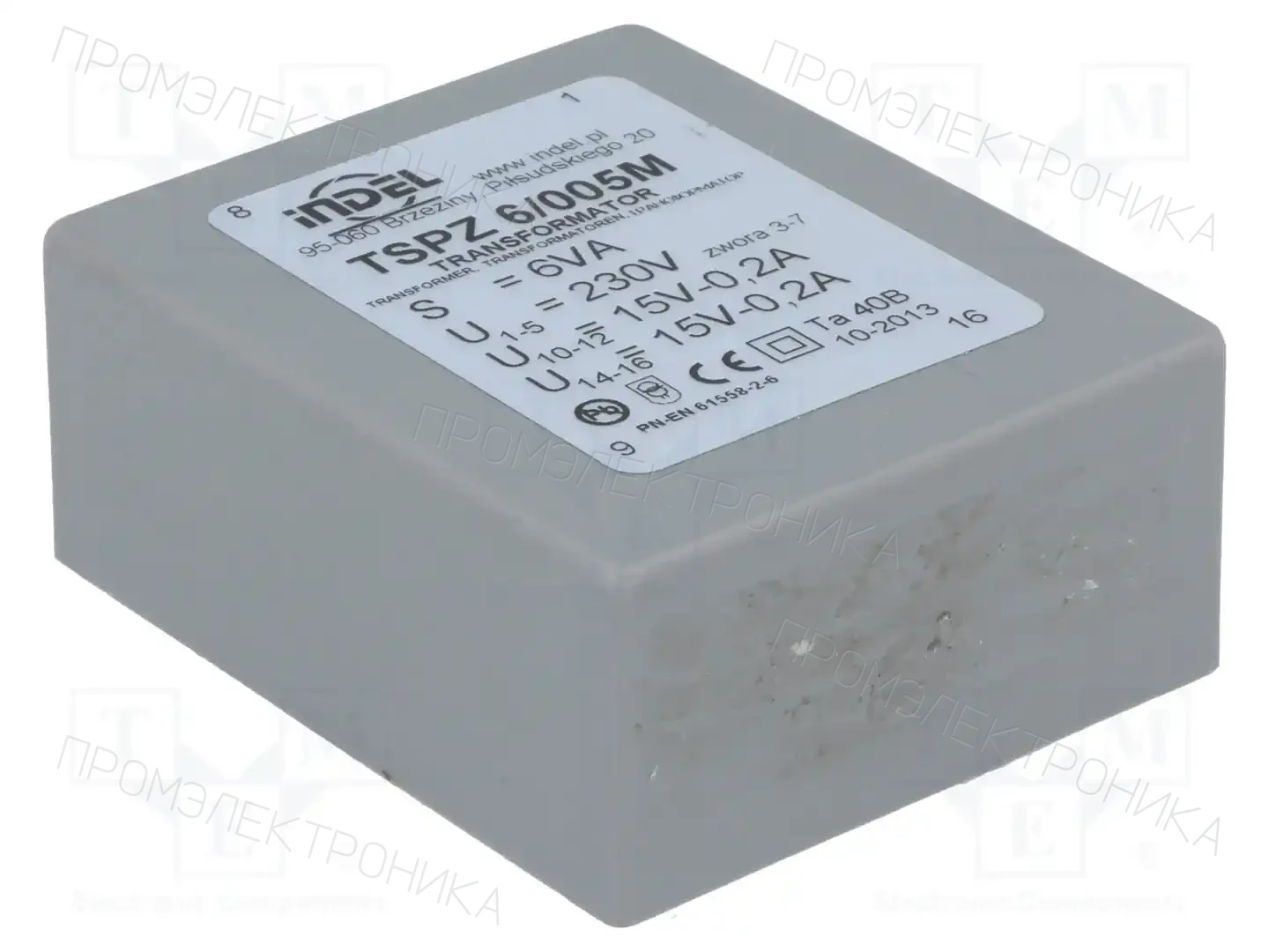 INDEL TSPZ6/005 — Трансформаторы PCB
