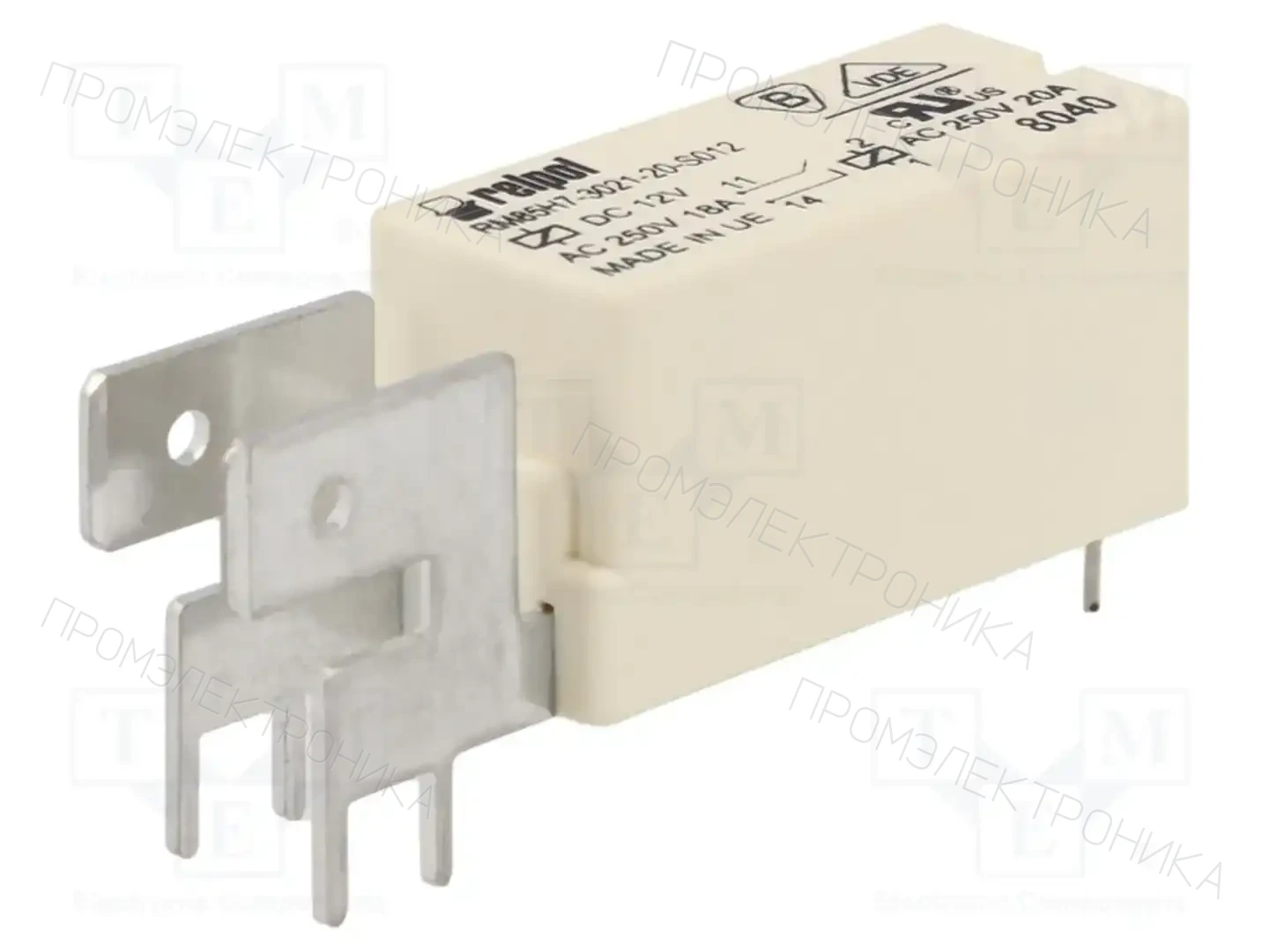 RELPOL RM85H7-3021-20-S012 — Реле электромагн. миниатюрные