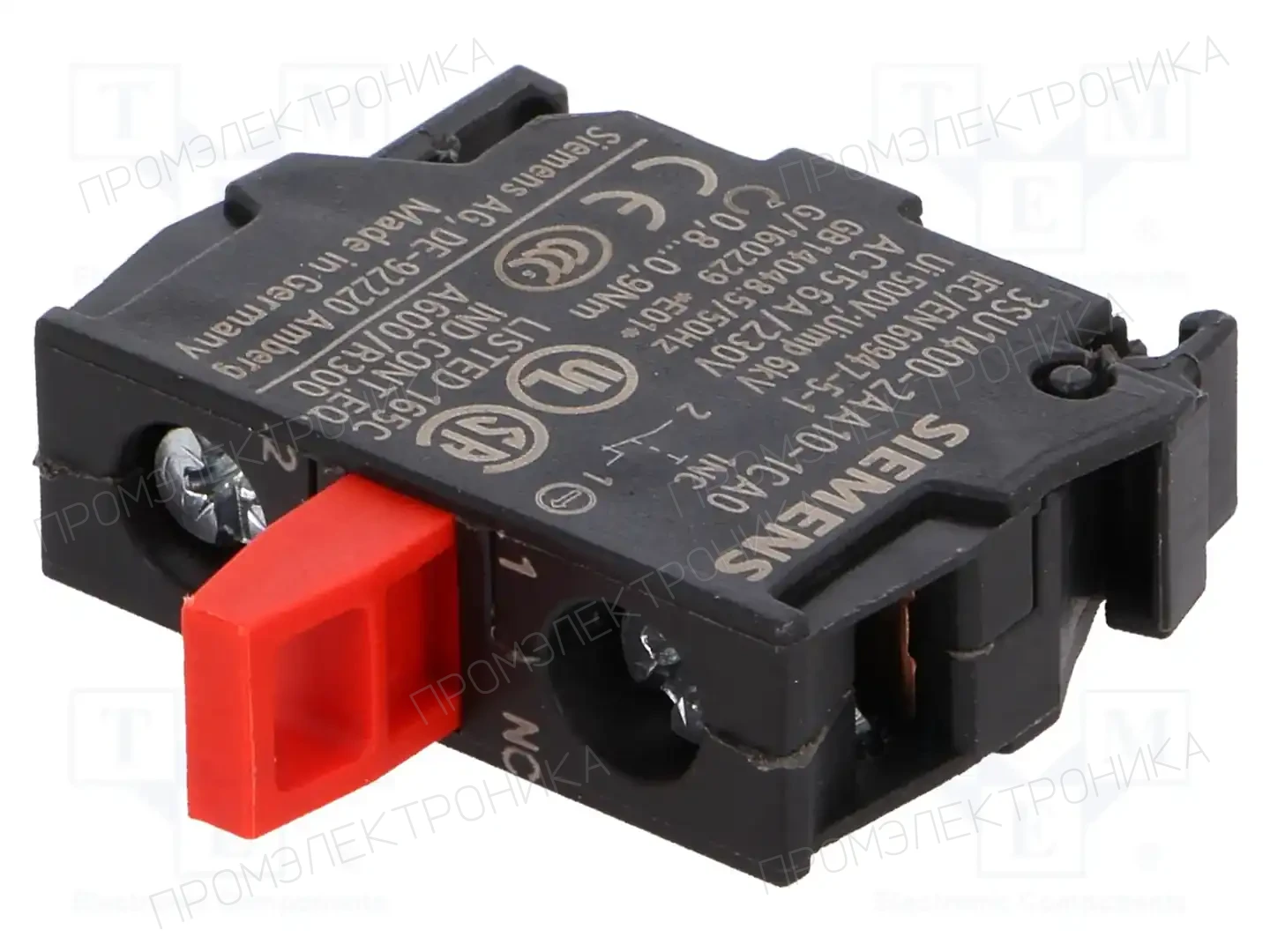 SIEMENS 3SU1400-2AA10-1CA0 — Панельные аксессуары стандартные