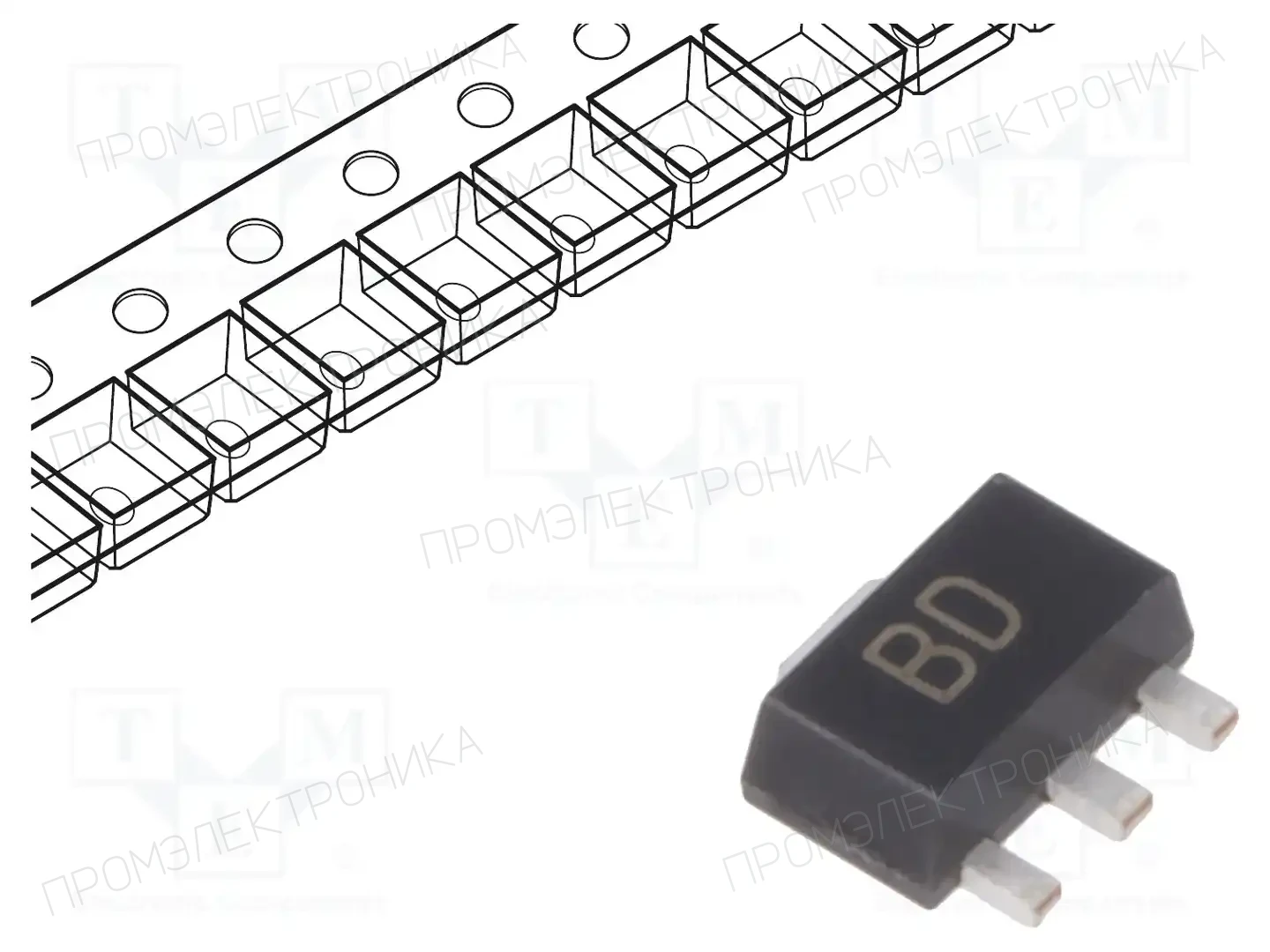 DIODES INCORPORATED BCX5416TA — Транзисторы NPN SMD