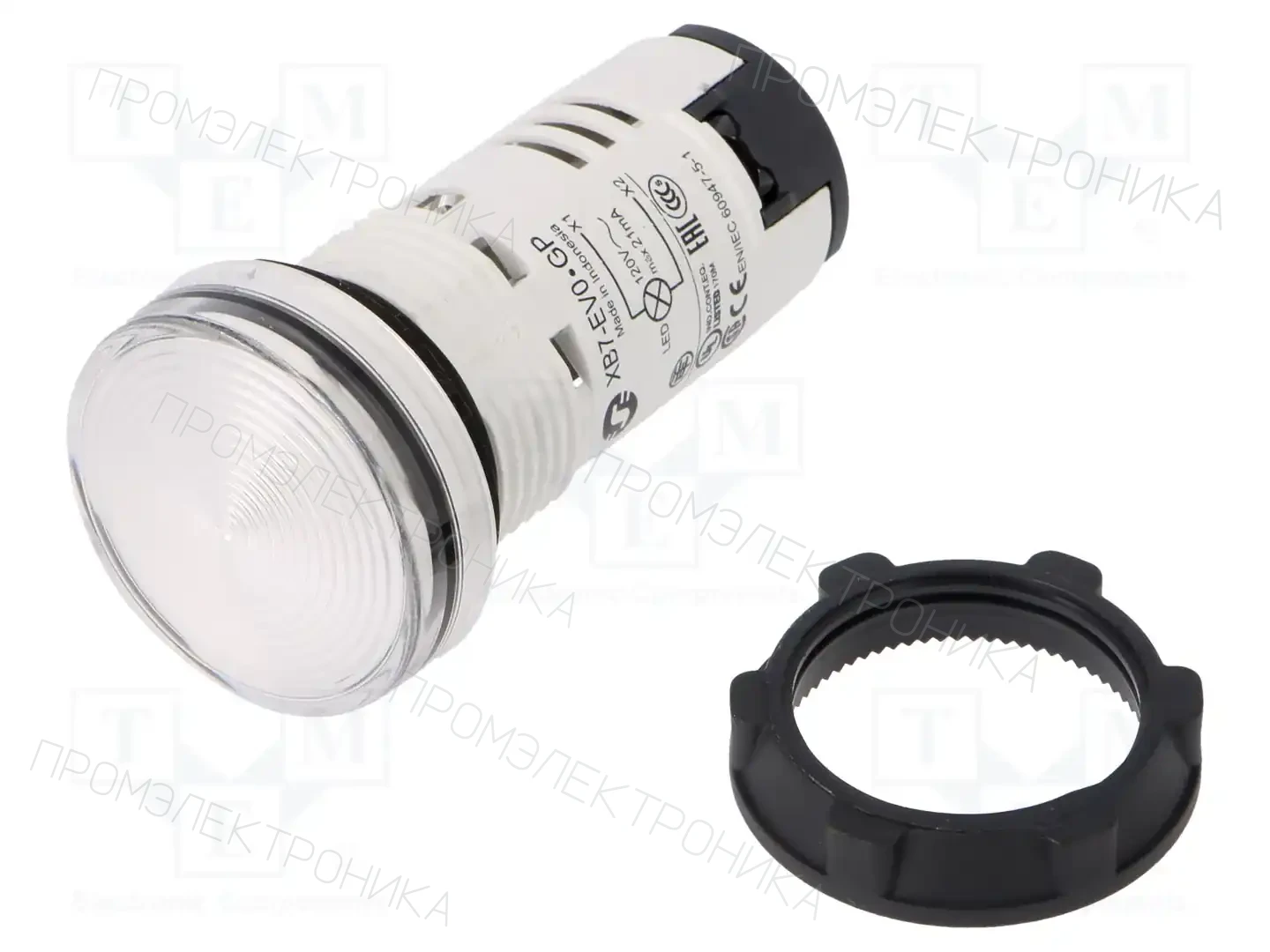 SCHNEIDER ELECTRIC XB7EV07GP — Панельные аксессуары стандартные