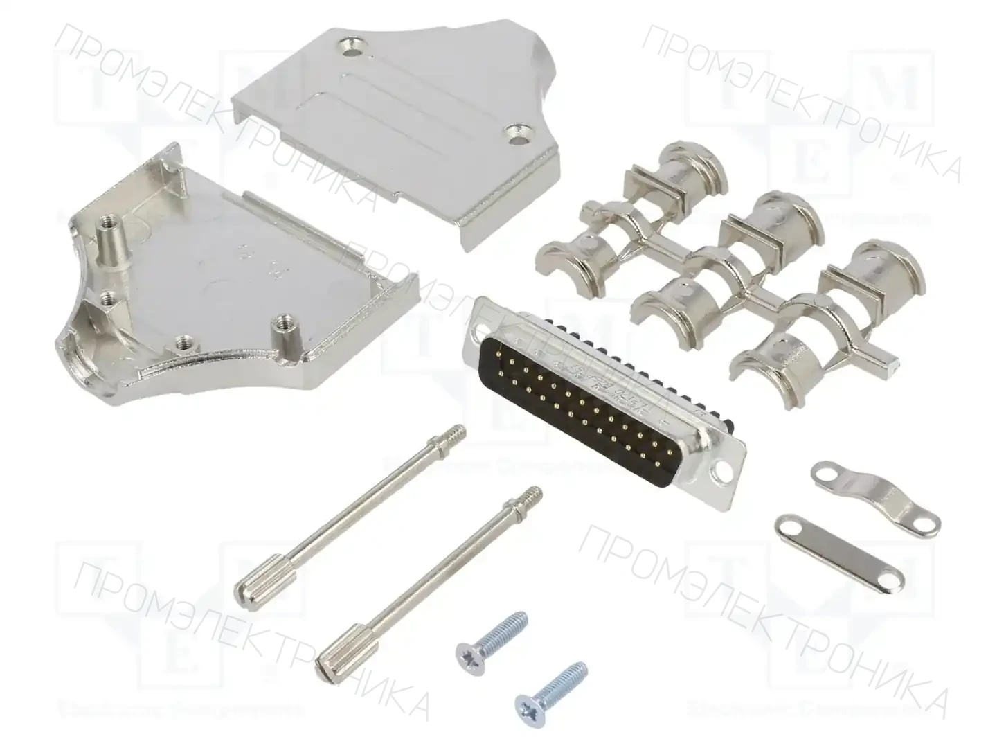 AMPHENOL COMMUNICATIONS SOLUTIONS L17MHDM25+L717DB25PST — Комплектные штекеры D-Sub