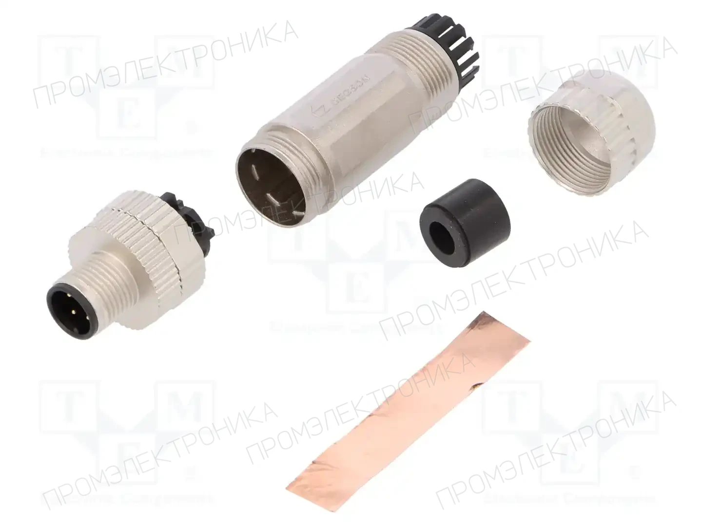 DEGSON ELECTRONICS PBSH-M12A-04P-MM-SL7001-00Z(H) — Вилки и гнезда M12