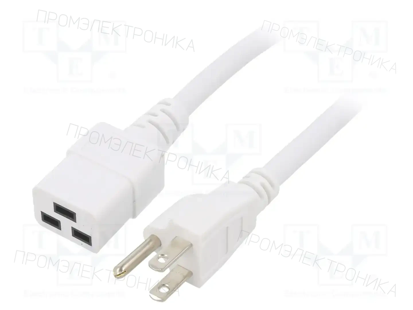 LIAN DUNG LT-202+549 SJT 14/3 60C WHT 2M — Кабели питания компьютерные и универс