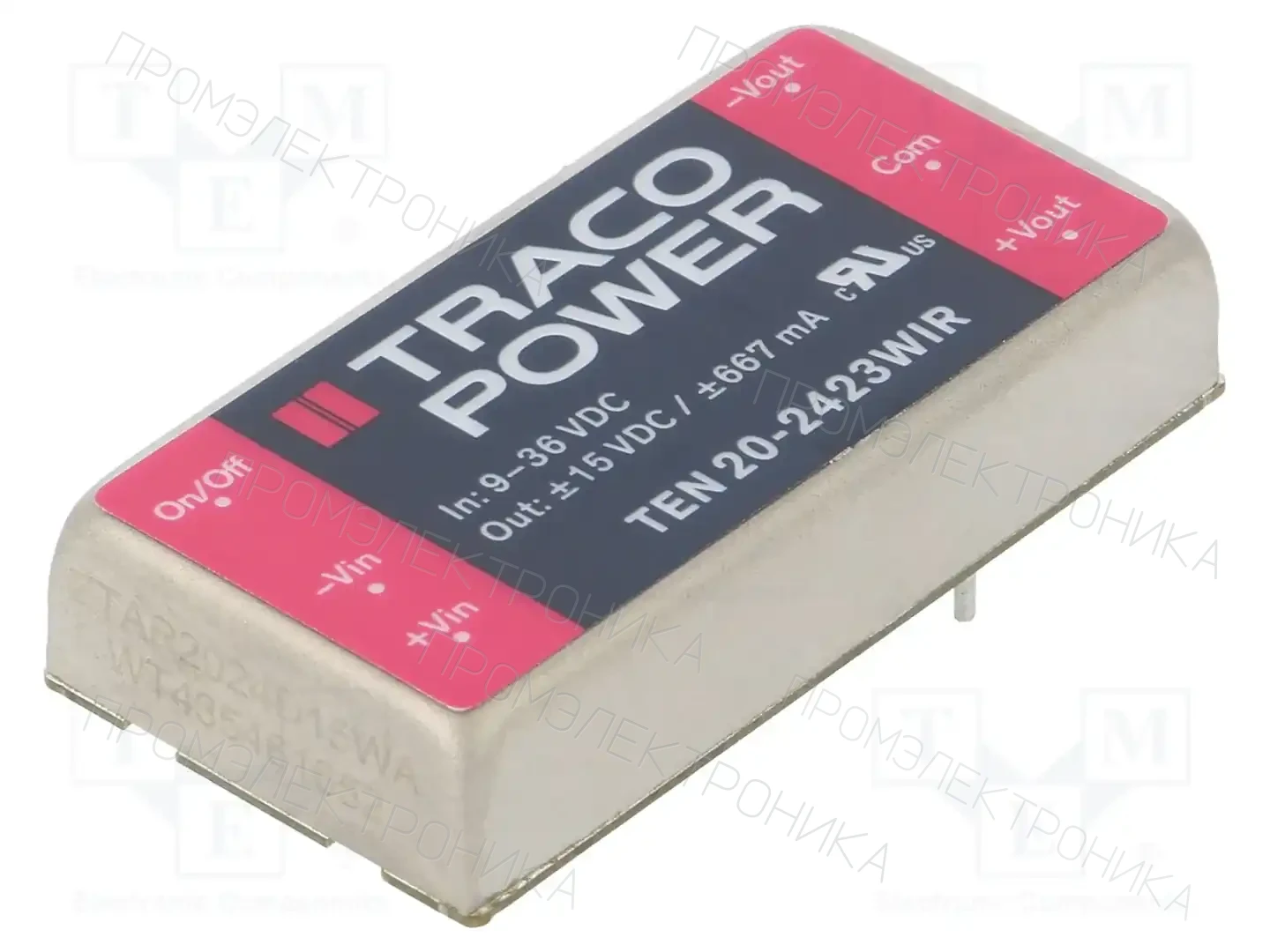 TRACO POWER TEN 20-2423WIR — Преобразователи DC/DC