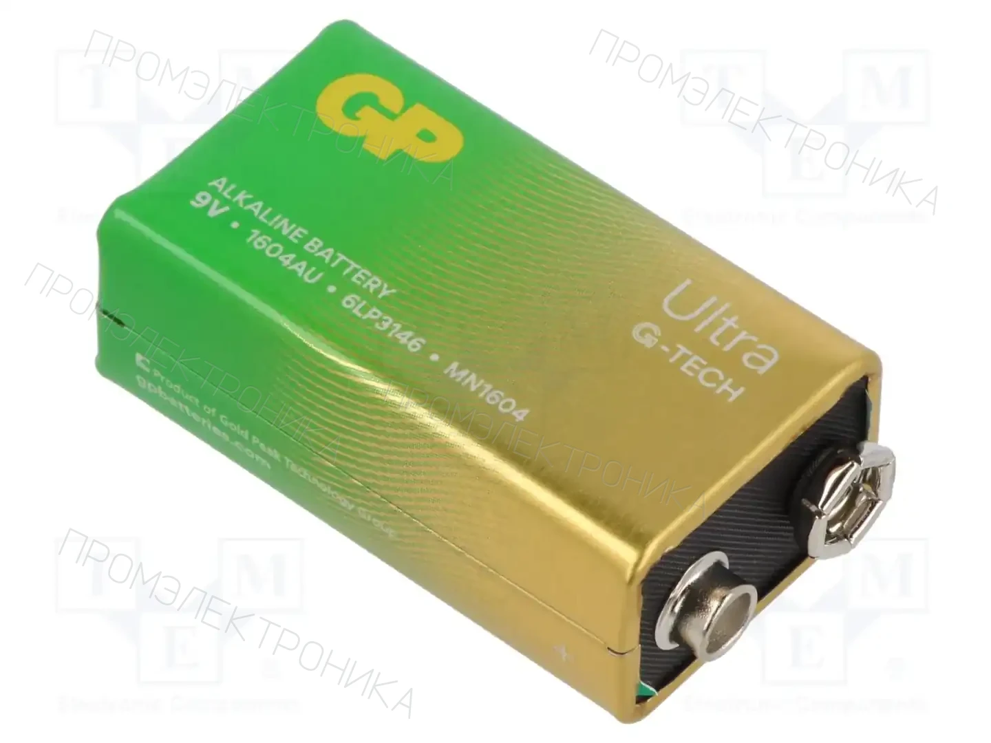 GP 1604AU GP ULTRA G-TECH 9,0V — Батареи 1604AU ULTRA G-TECH 9,0V