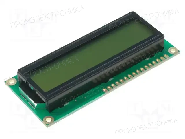 RAYSTAR OPTRONICS RC1602B-YHW-CSV — Дисплеи LCD буквенно-цифровые