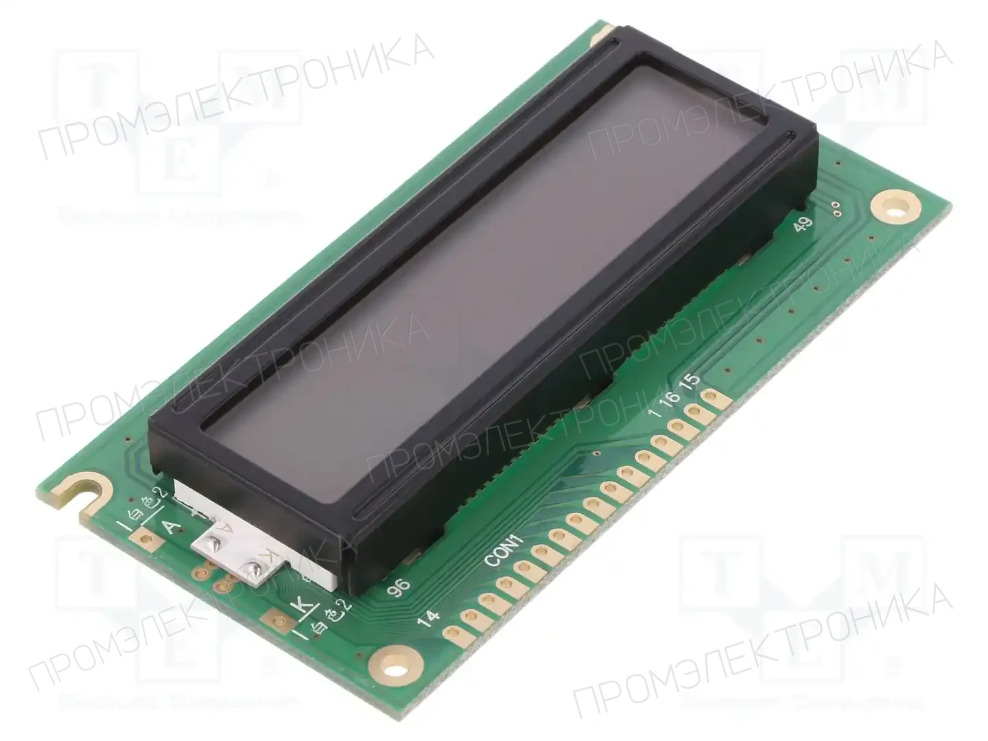 POWERTIP NPC1602LRS-FWT-H — Дисплеи LCD буквенно-цифровые