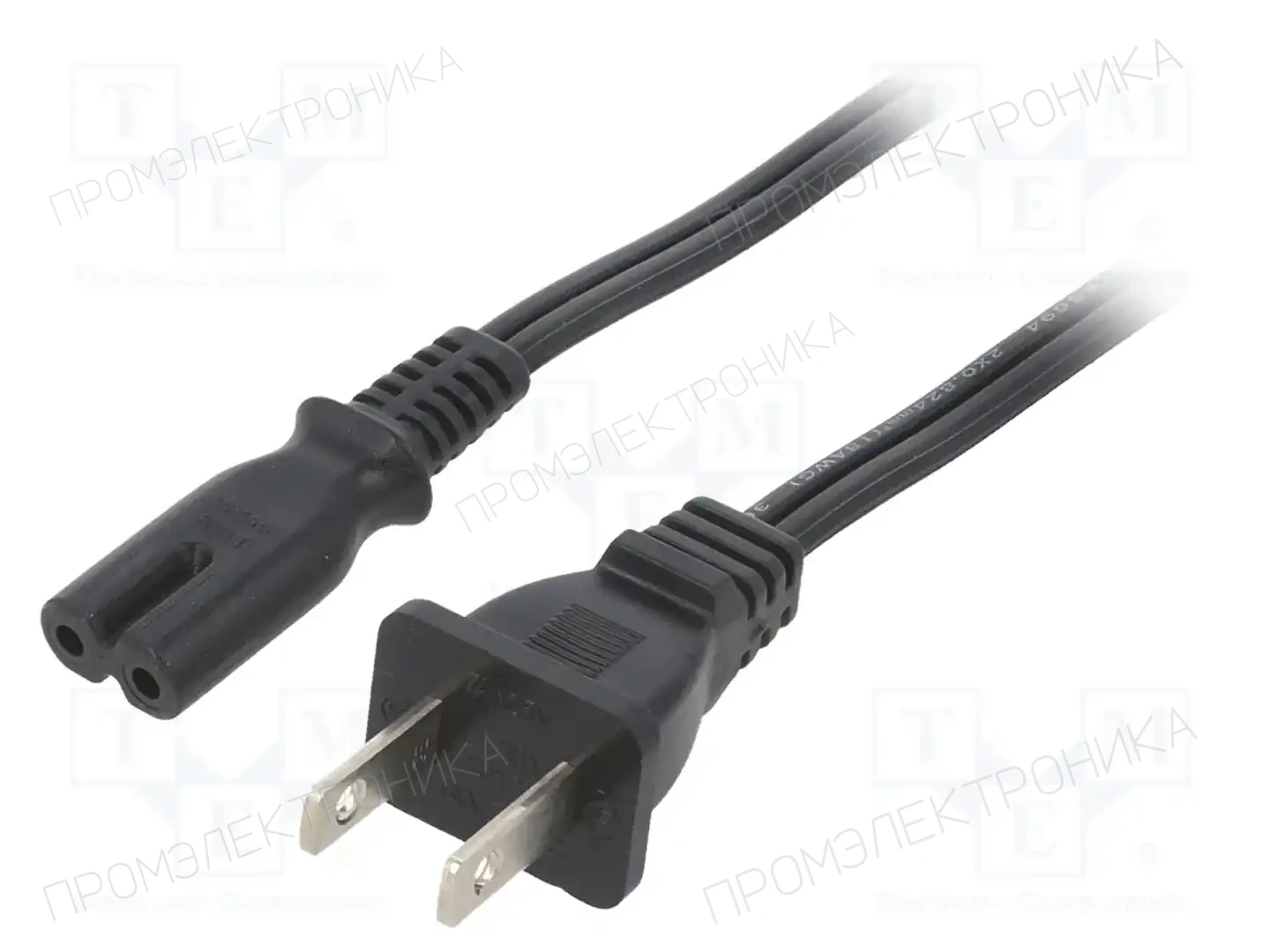 LIAN DUNG LT-301+503B SPT-2 18/2 105C BLK 5M — Кабели питания компьютерные и универс