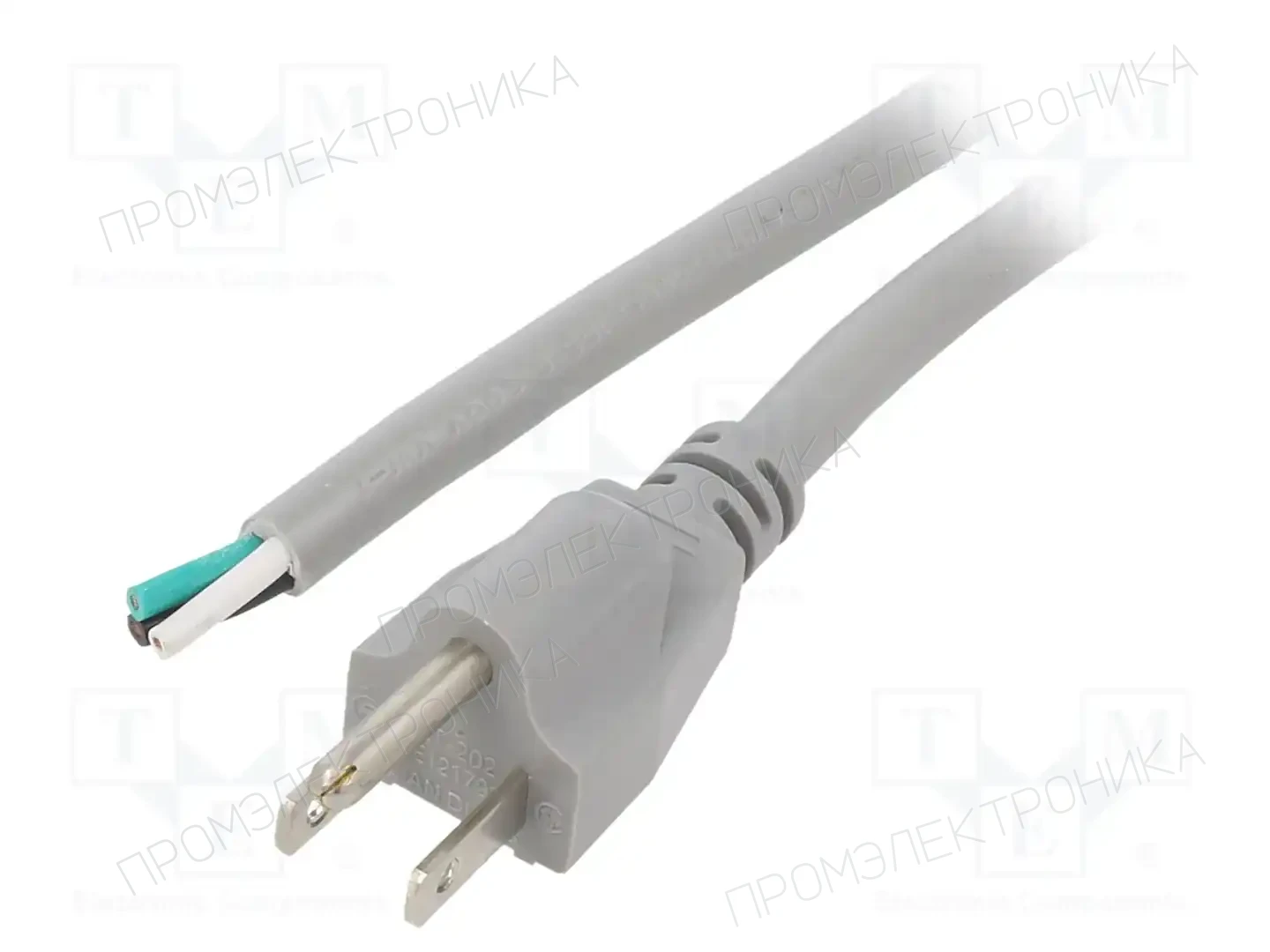 LIAN DUNG LT202 3X16AWG 105E.C 2M GRY — Кабели питания компьютерные и универс