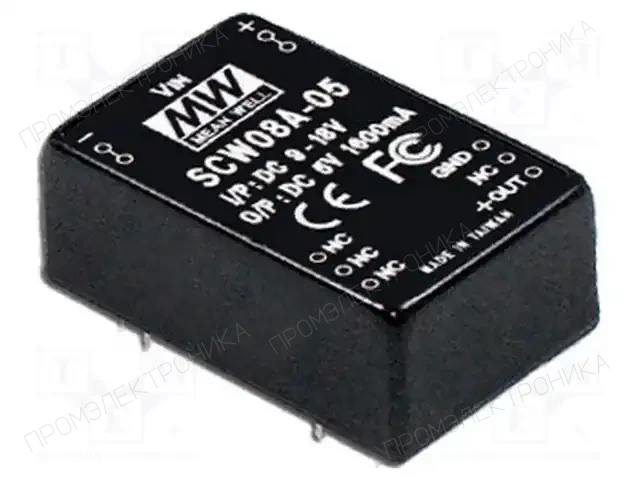 MEAN WELL SCW08A-12 — Преобразователи DC/DC