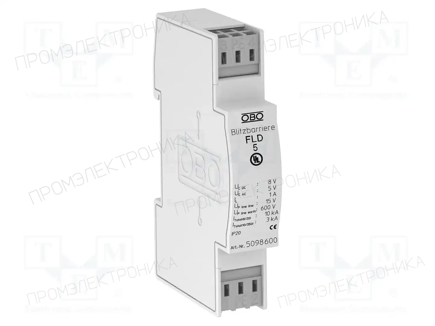 OBO BETTERMANN FLD 5 — Ограничители перенапряжения