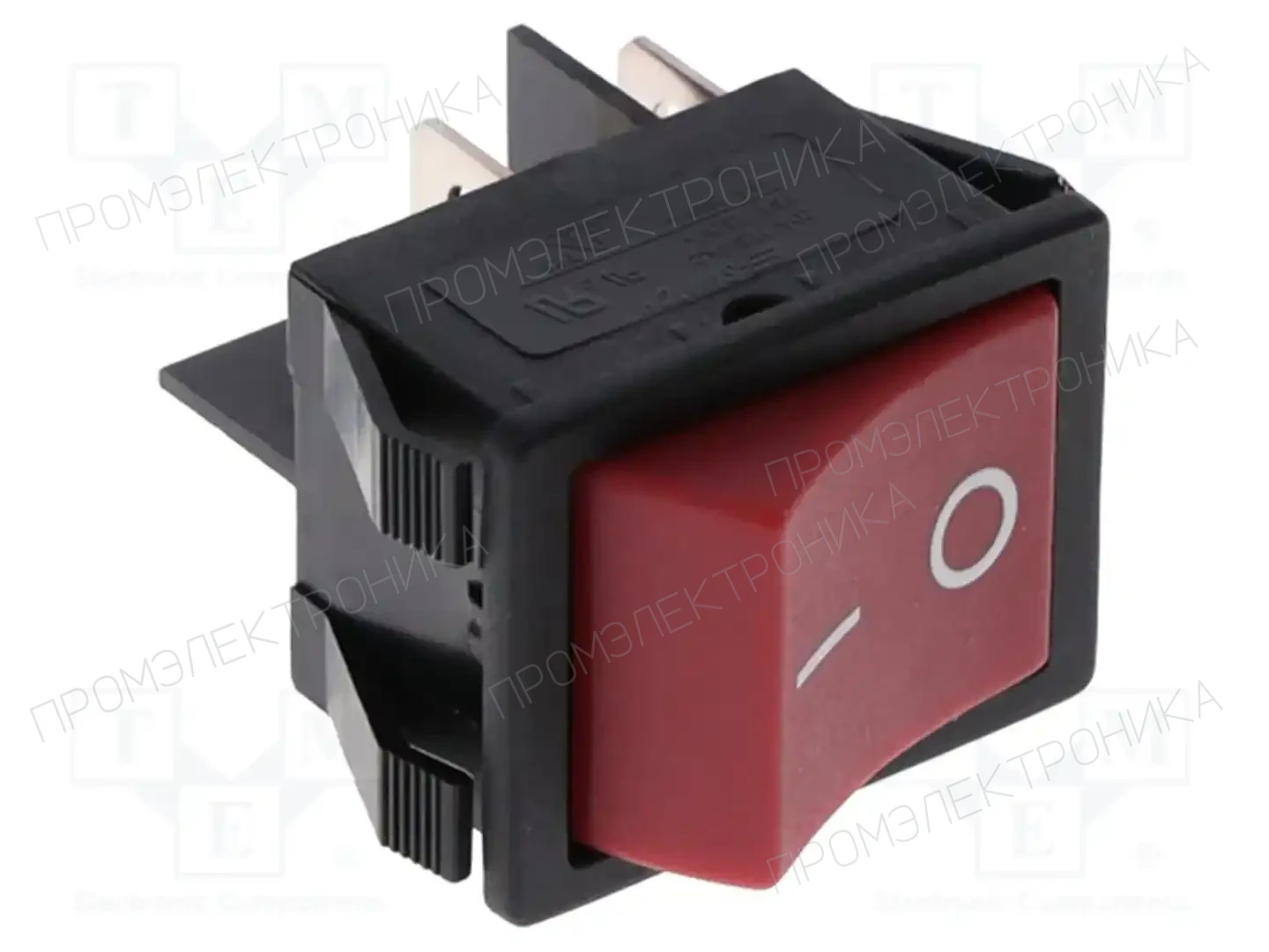 E-SWITCH R5ABLKREDFF0 — Переключатели типа Rocker