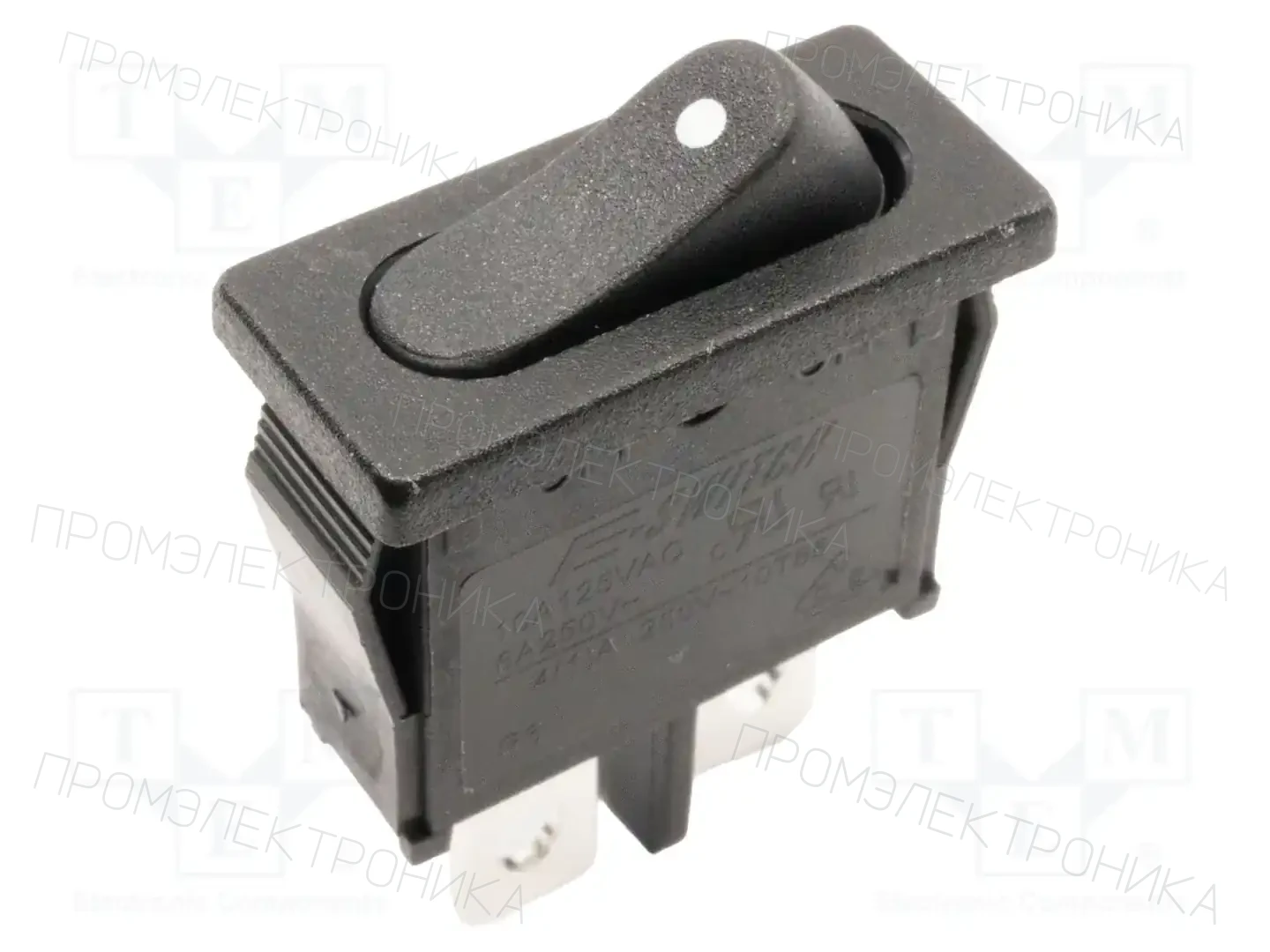 E-SWITCH R6ABLKBLKAF — Переключатели типа Rocker