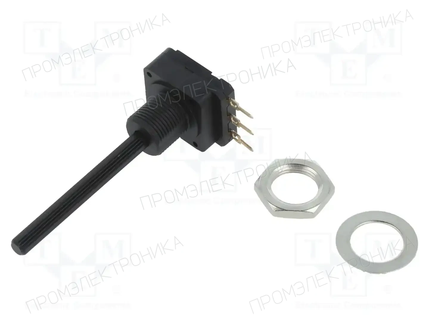 PIHER PC16SH10IP04502A2020TA — Потенциометры однооборотные угольные