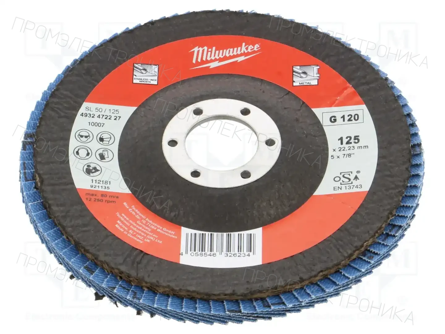 Milwaukee 4932472227 — Диски для резки и шлифовки